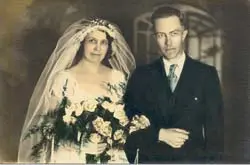 Loraine & Lillian Boettner at their wedding on July 15, 1932.